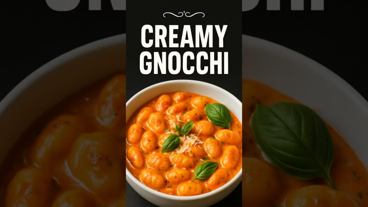 Creamy Tomato Gnocchi | Easy Recipe | Chef In A Minute