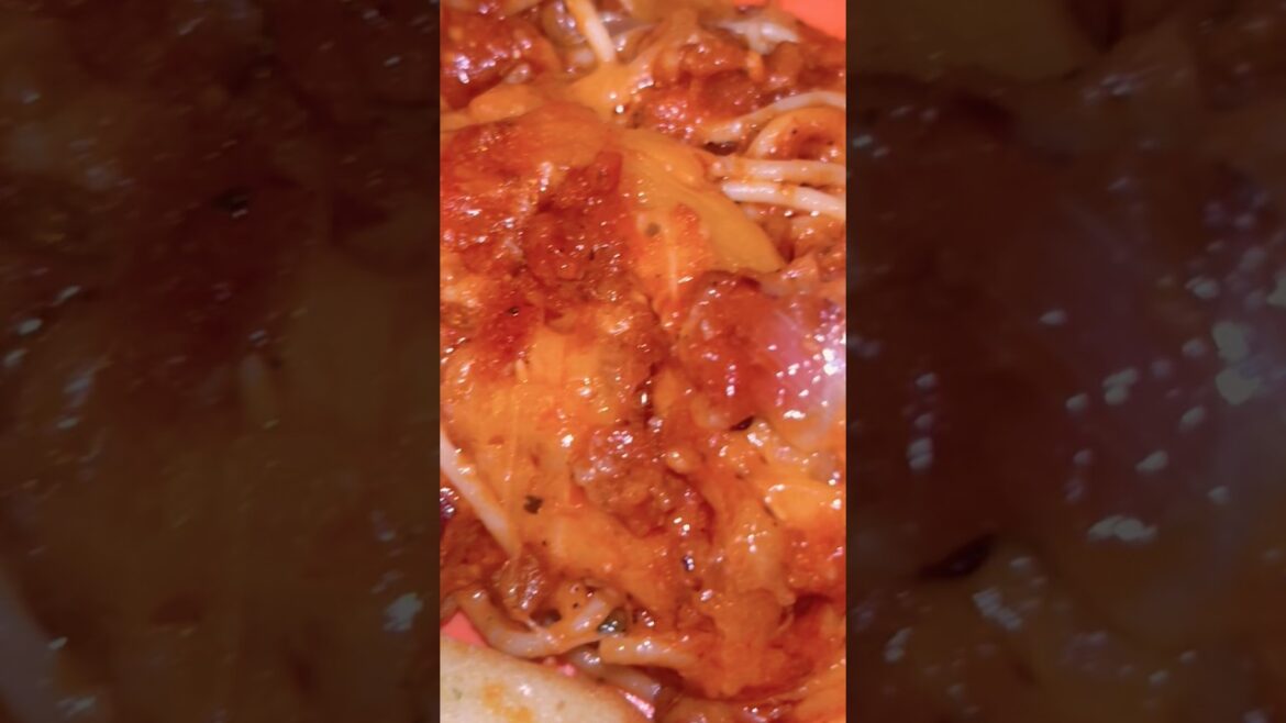 Cheesy Meaty Comfort Spaghetti