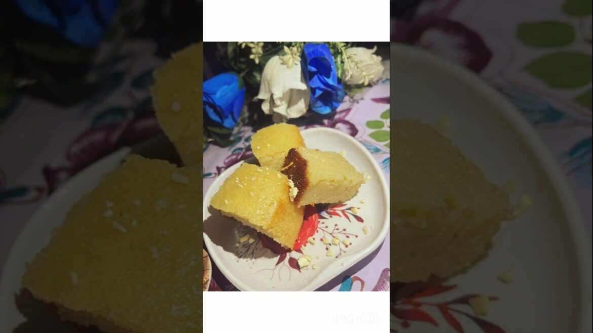 Turkish Revani #viral #trending #semolinacake #recipe