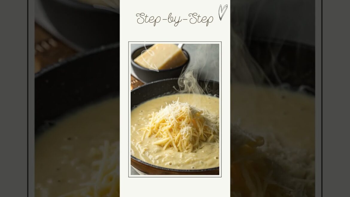 Creamy Garlic Parmesan Pasta #dinner #recipe