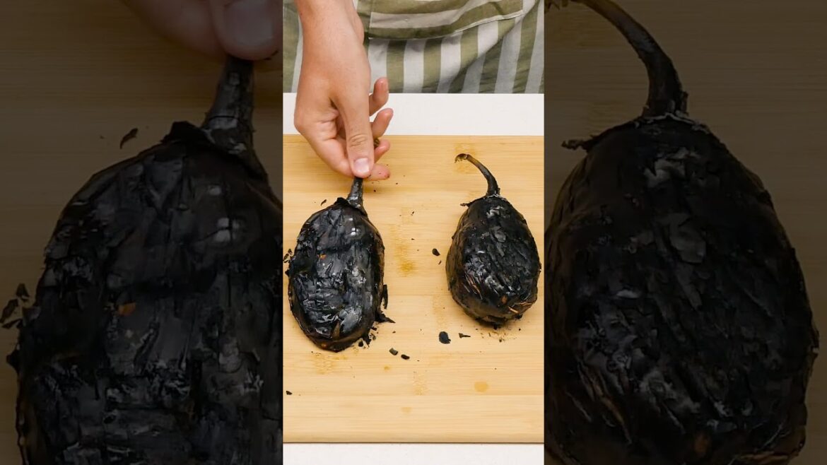 Mi MUTABAL Cremoso: ¡El truco son las BERENJENAS ASADAS! #receta