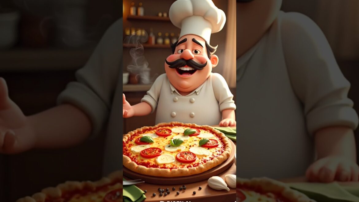 "Delicious Italian Margherita Pizza | Hot & Fresh Cheese Pizza Recipe"