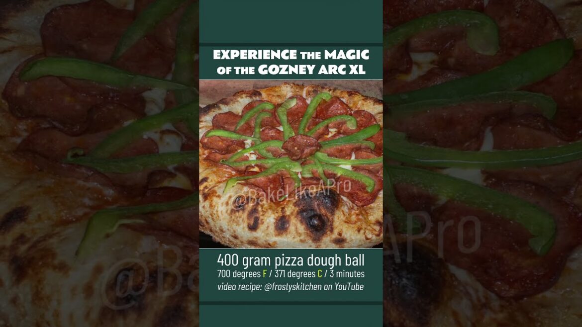 Delicious Pizza Baked In The Gozney Arc XL Pizza Oven #pizza #gozney #weekend
