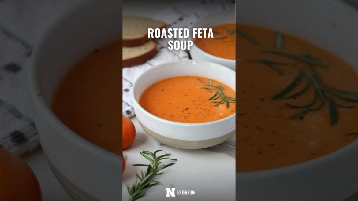 Roasted Feta Soup