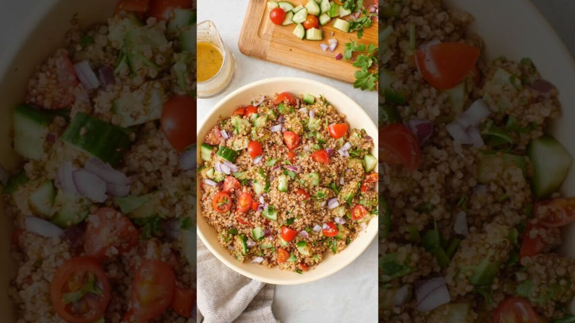 Quinoa Salad #shorts #shortsfeed #youtubeshorts #viral #trending