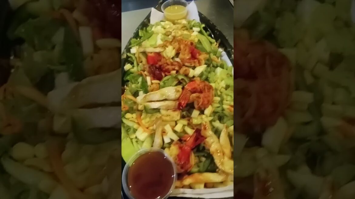 prawns avocado salad by chef Gilbert