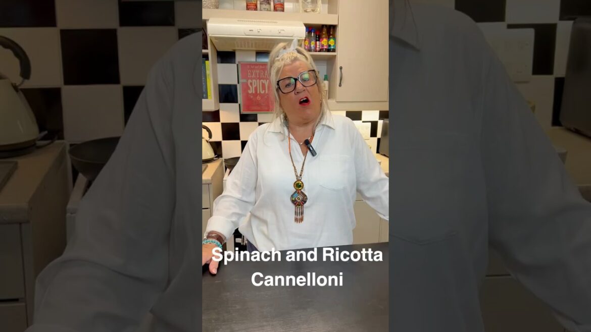 Spinach & Ricotta Cannelloni #food #cooking #recipe #cannelloni