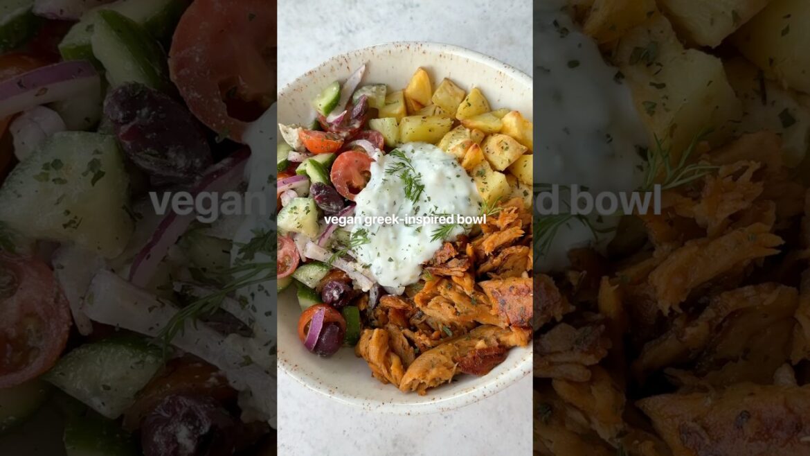 Vegan Greek-inspired Bowl Vegan Greek-inspired Bowl