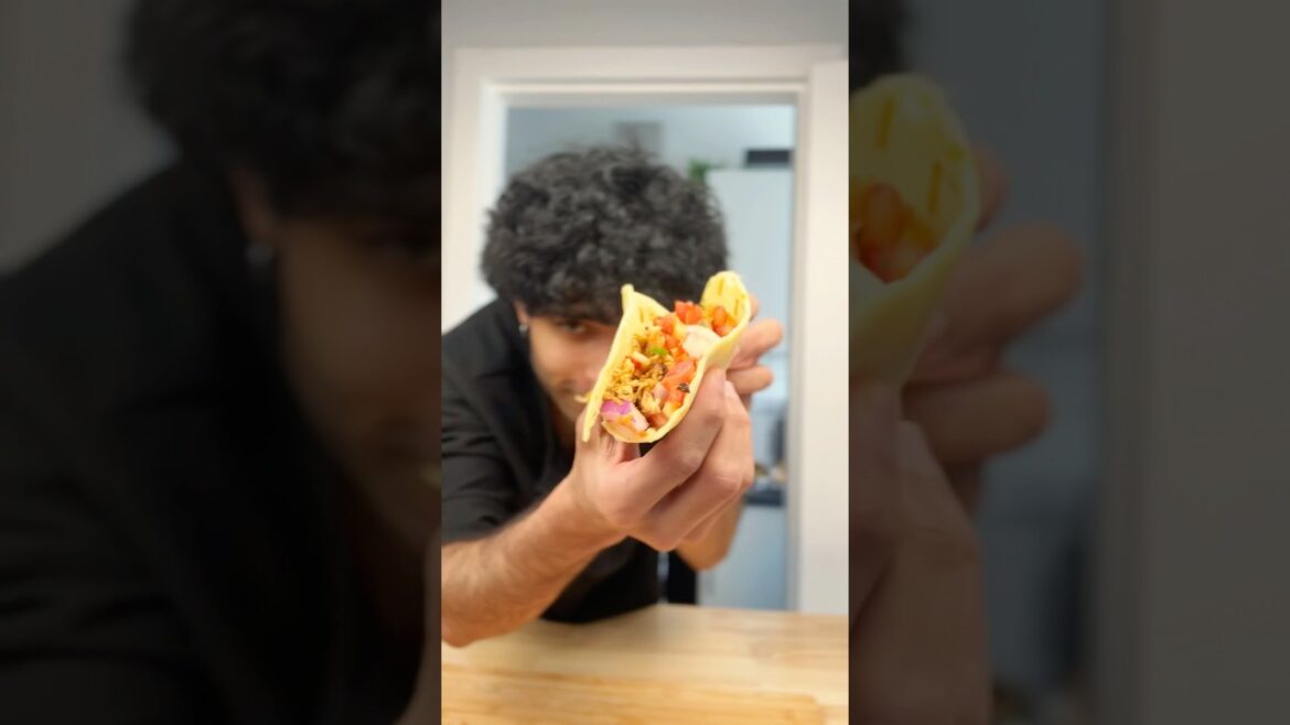 Simple chicken grill and salad wrap or tacos recipe