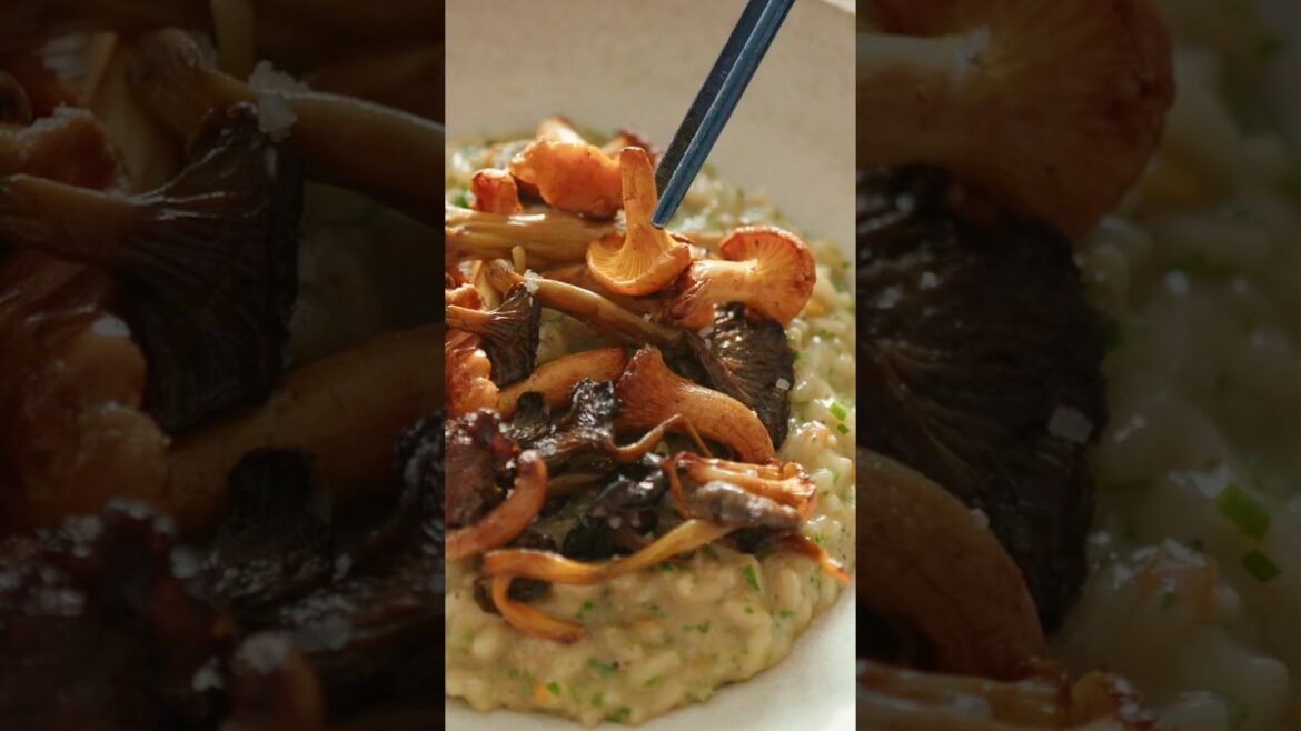 Warming Wild Mushroom Risotto #tastyfood #lunch #autumn Warming Wild Mushroom Risotto #tastyfood #lunch #autumn