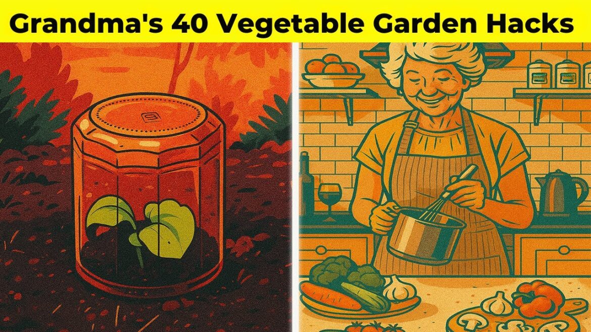 Grandma's 40 Vegetable Garden Hacks You Wish You Had Known Earlier!