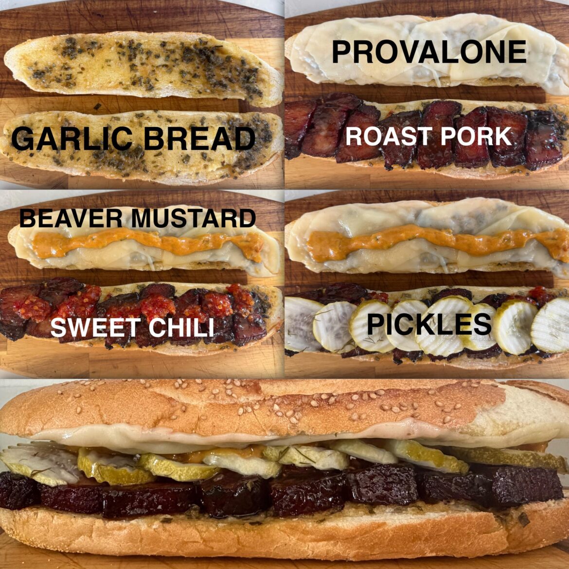 THE RPG.                           roast-pork garlic-bread