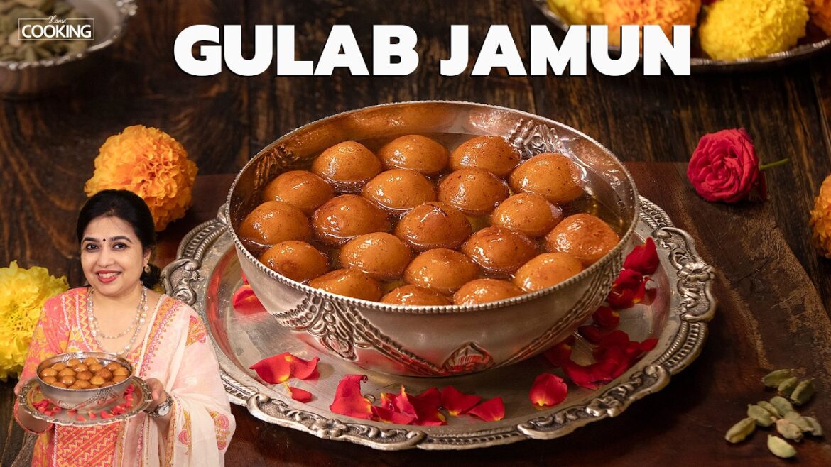 Gulab Jamun Recipe | Soft & Juicy | Diwali Sweet | Easy Homemade Indian Dessert Gulab Jamun Recipe | Soft & Juicy | Diwali Sweet | Easy Homemade Indian Dessert
