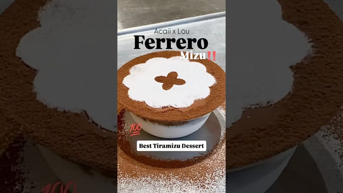 Best Tiramizu Dessert! Ferrero Mizu by ACAII x Lou. Langsung cobain di gerai ACAII terdekat! Best Tiramizu Dessert! Ferrero Mizu by ACAII x Lou. Langsung cobain di gerai ACAII terdekat!
