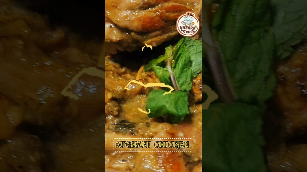 Afghani Chicken creamy Recipe | Restaurant jaisa taste ghar par! #AfghaniChicken #NazaraKitchen
