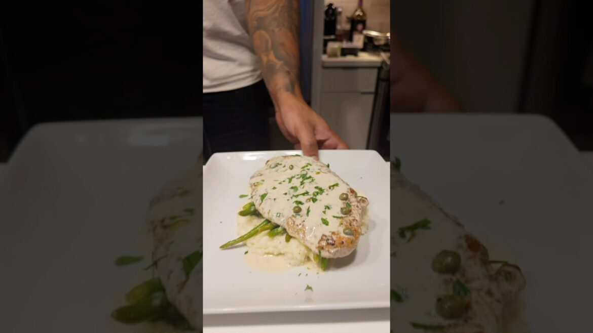 Best at home Chicken Piccata recipe!