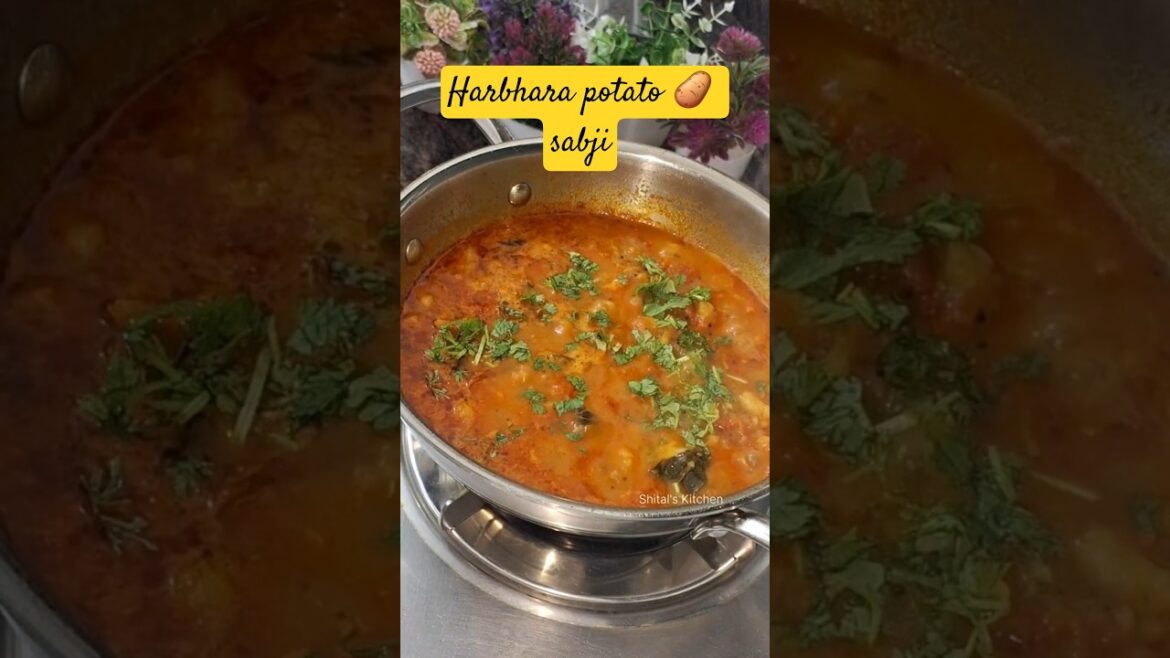 #हरभरा भाजी#potato sabji#recipes