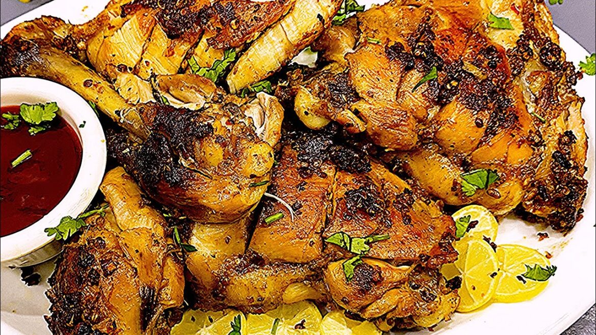 Lemon Chicken Fry | Chatpata Chicken Starter | Quick Tangy Spicy Lemon Chicken Fry