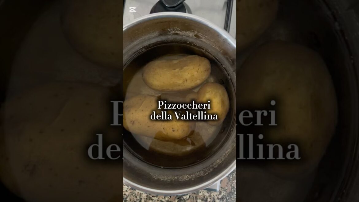 Pizzoccheri della Valtellina #perte #cucinafacile #cooking #food #feedshorts #feed #pasta