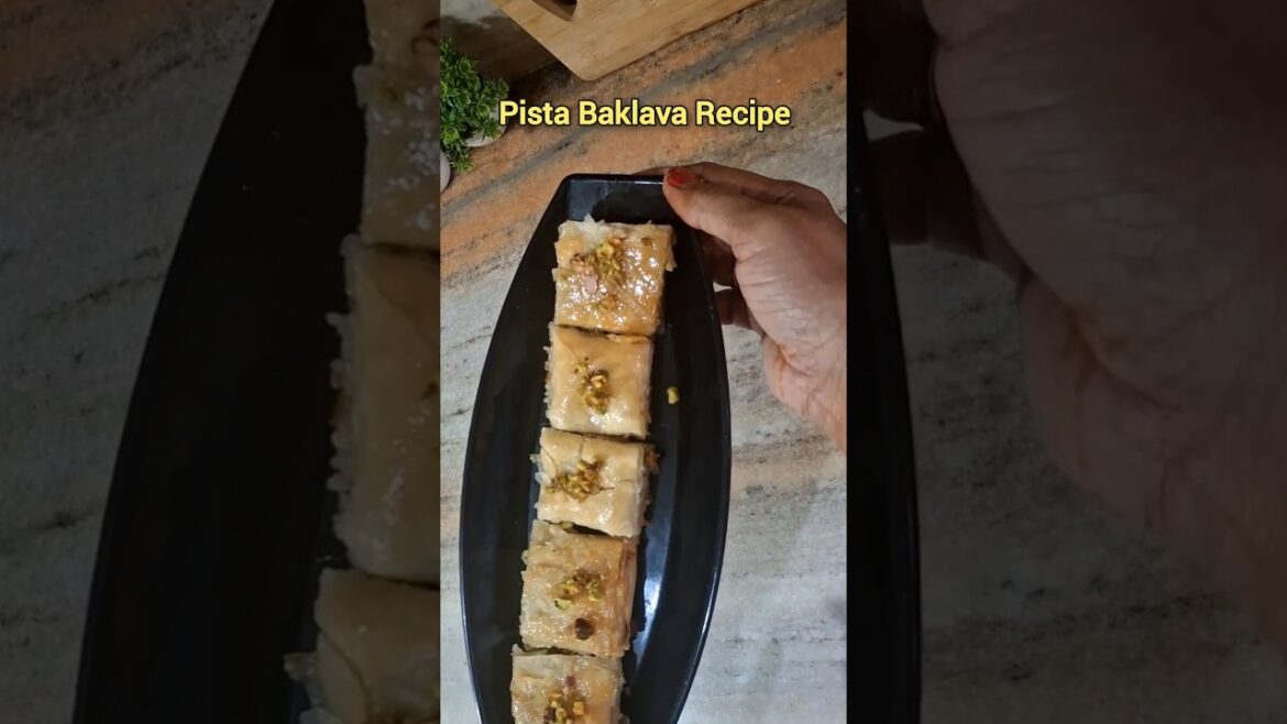 Viral Baklava Recipe | Diwali Sweets #youtube #diwali #baklava #sweet #trending #shorts #viral #food