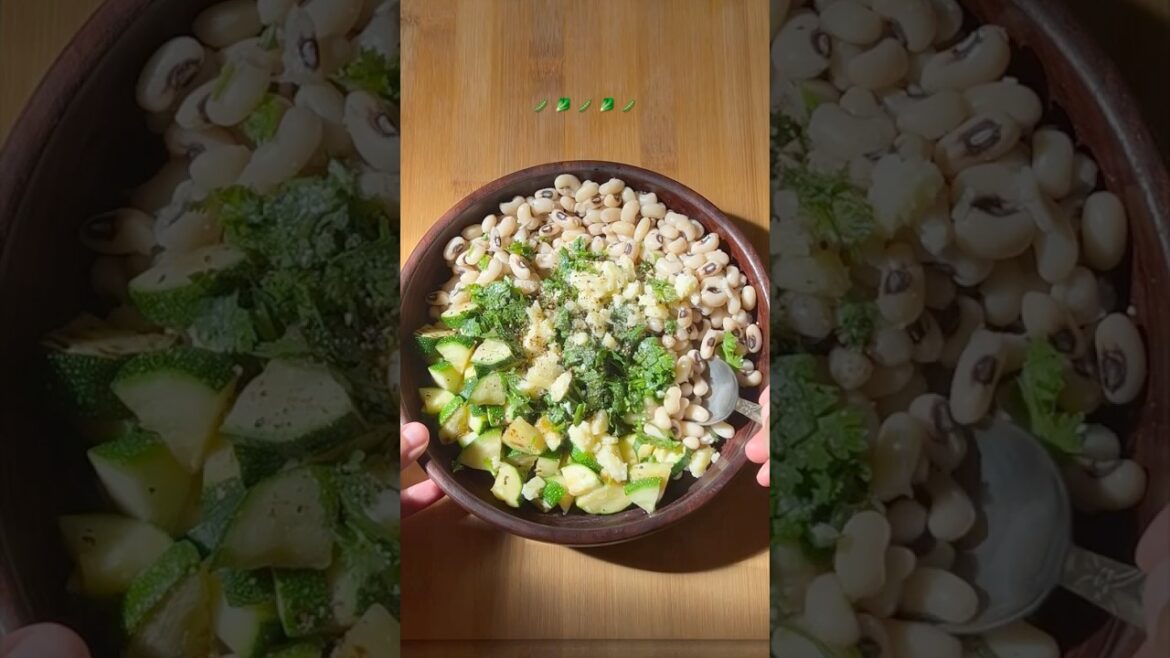 grilled zucchini salad #shorts