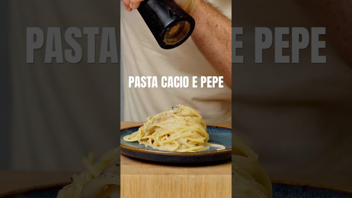 Pasta cacio e Pepe