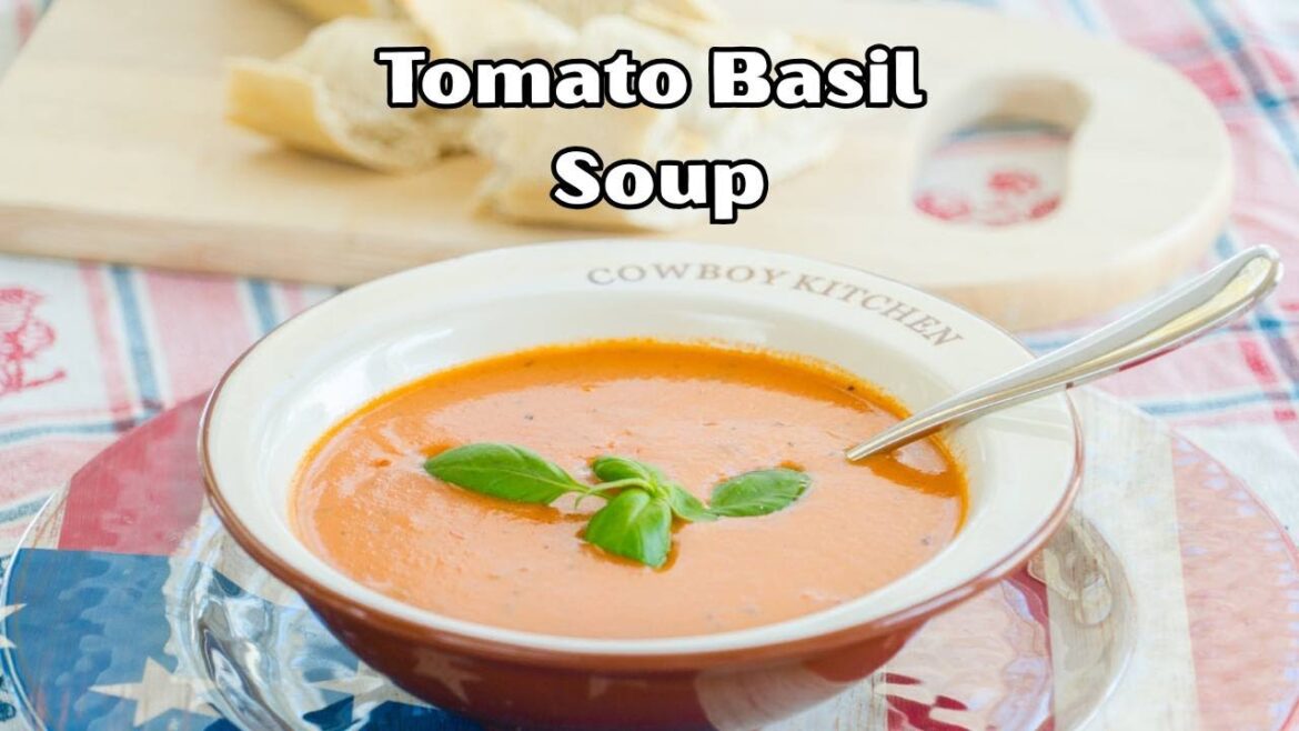 Tomato Basil Soup #recipe