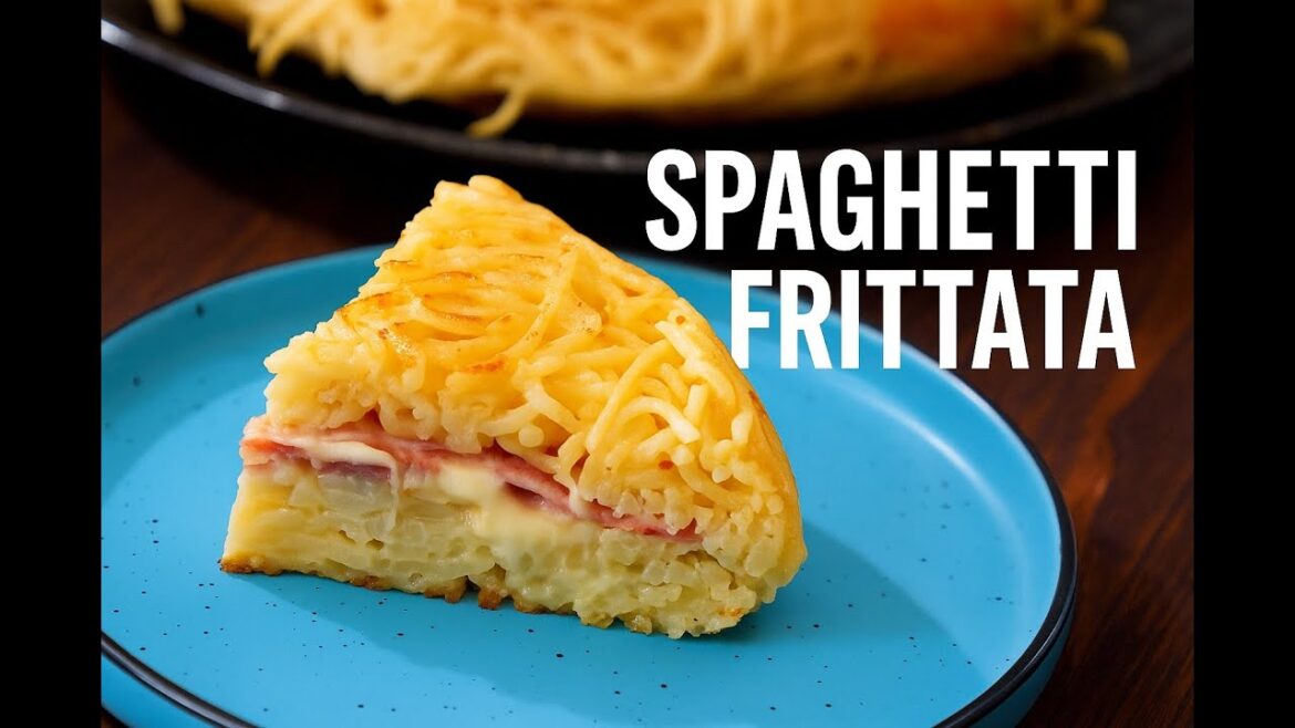 Spaghetti Frittata – The Italian Recipe Everyone Is Obsessed With!