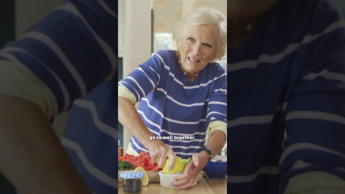 Fresh watermelon, feta, cucumber and mint salad |  Mary Berry's Absolute Favourites | Mary Berry
