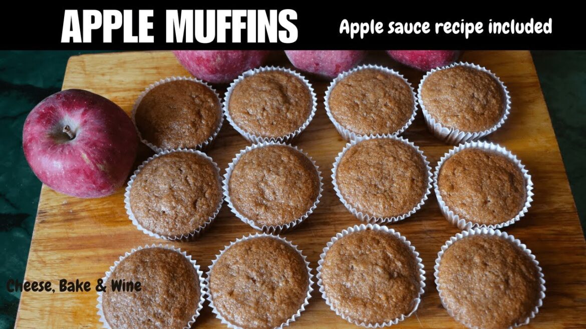 Apples in Bulk?! Better do this | Easy Apple Muffins Recipe | Cheese, Bake & Wine