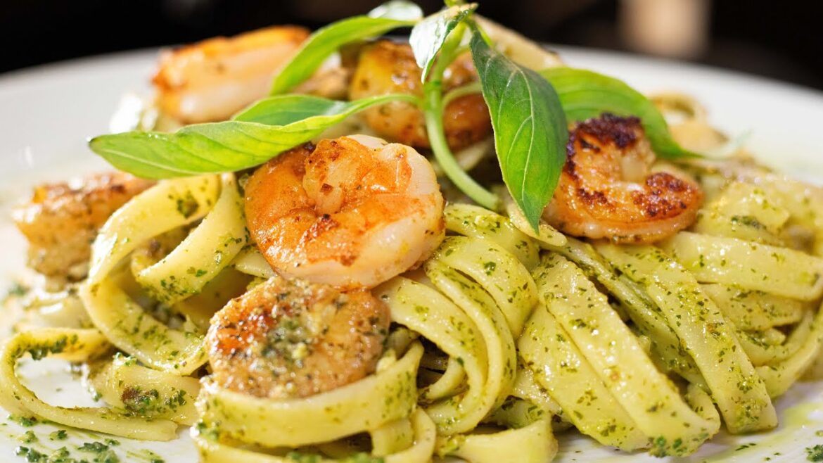 Make Shrimp Pasta from Scratch! | Light, Fresh & Delicious!