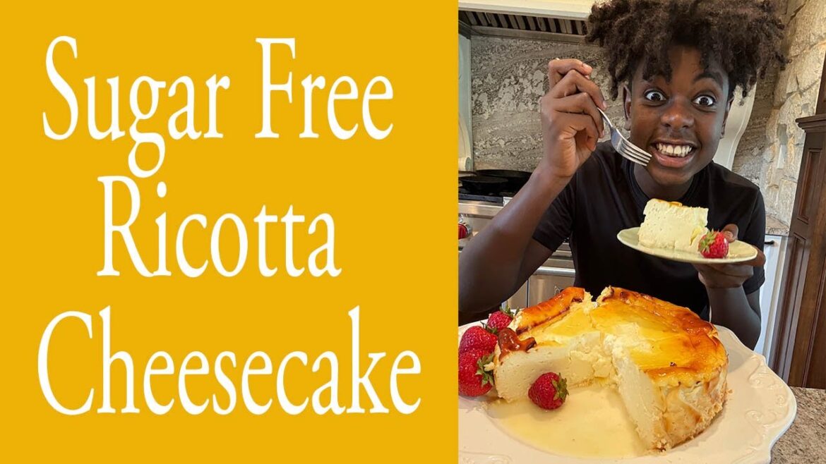 Sugar Free Ricotta Cheesecake