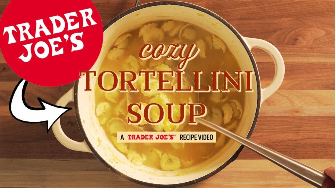 Cozy Tortellini Soup | Trader Joe’s Easy Dinner Recipe Cozy Tortellini Soup | Trader Joe's Easy Dinner Recipe
