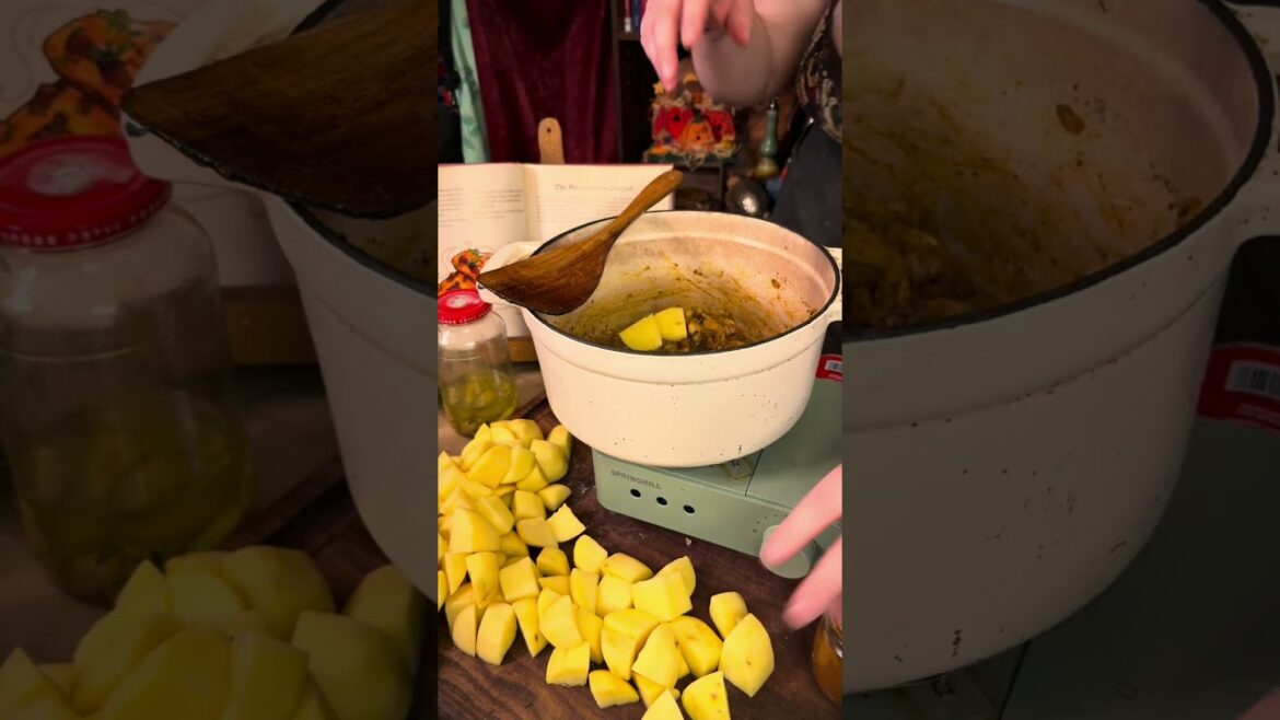 Roasted Garlic and Potato Soup with a side of Homemade Focaccia |Cozy Tavern Cooking The CopperSpoon