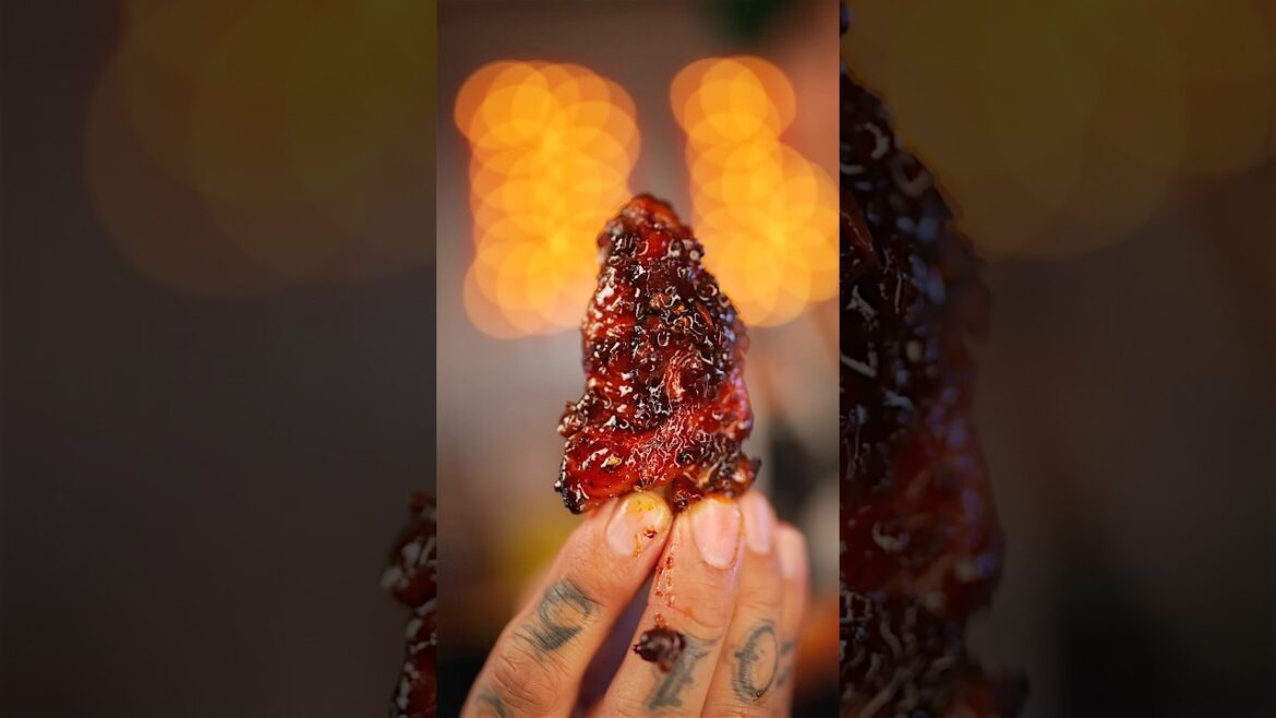 Bacon Honey BBQ Wings #chickenwings #chickenrecipe #easyrecipe #bbqrecipes #cooking #food