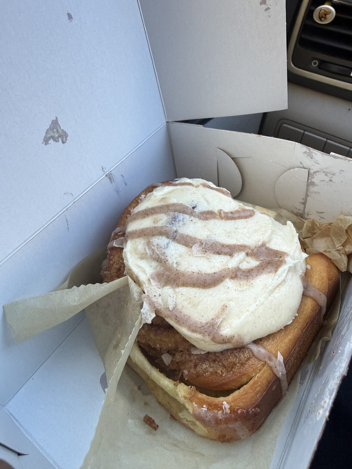 Cinnamon Bun from Red Gate Bakery. im glad i finally got to try this! I came a year ago and the line was almost at the end of the block. It was worth the wait though. 8/10