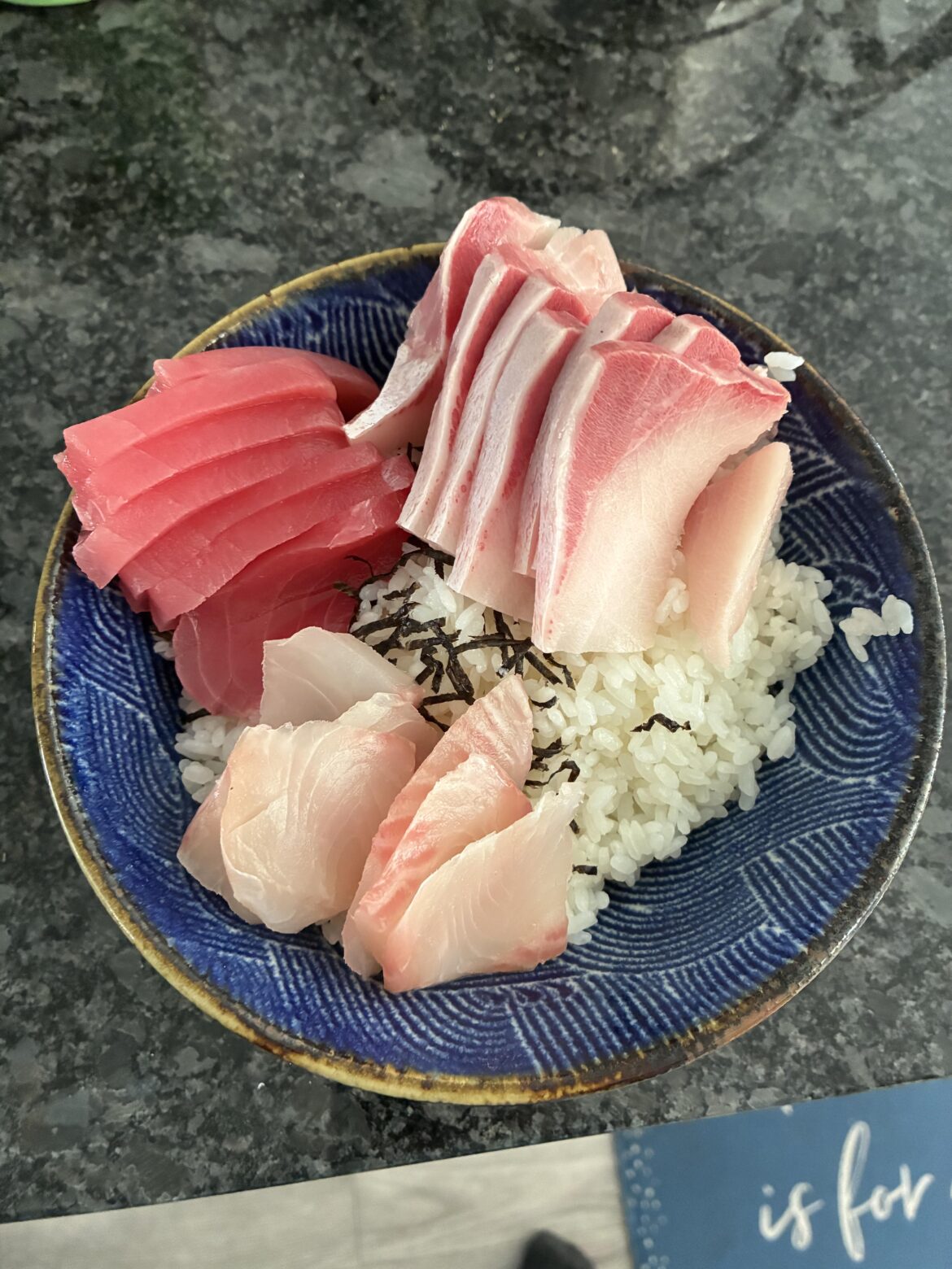 My fish order came in today so went a little overboard for lunch