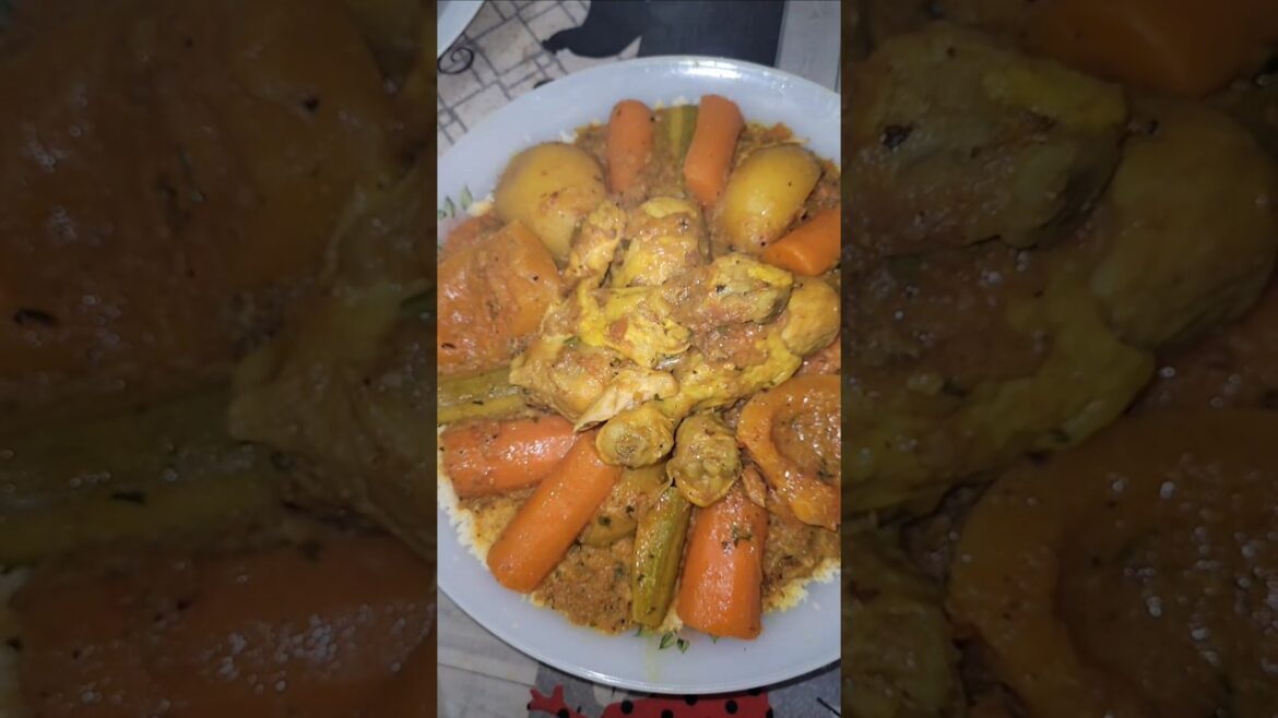 Couscous Marocain #couscous #couscous_marocain #food #arabiandish #arabianfoods #foodshorts