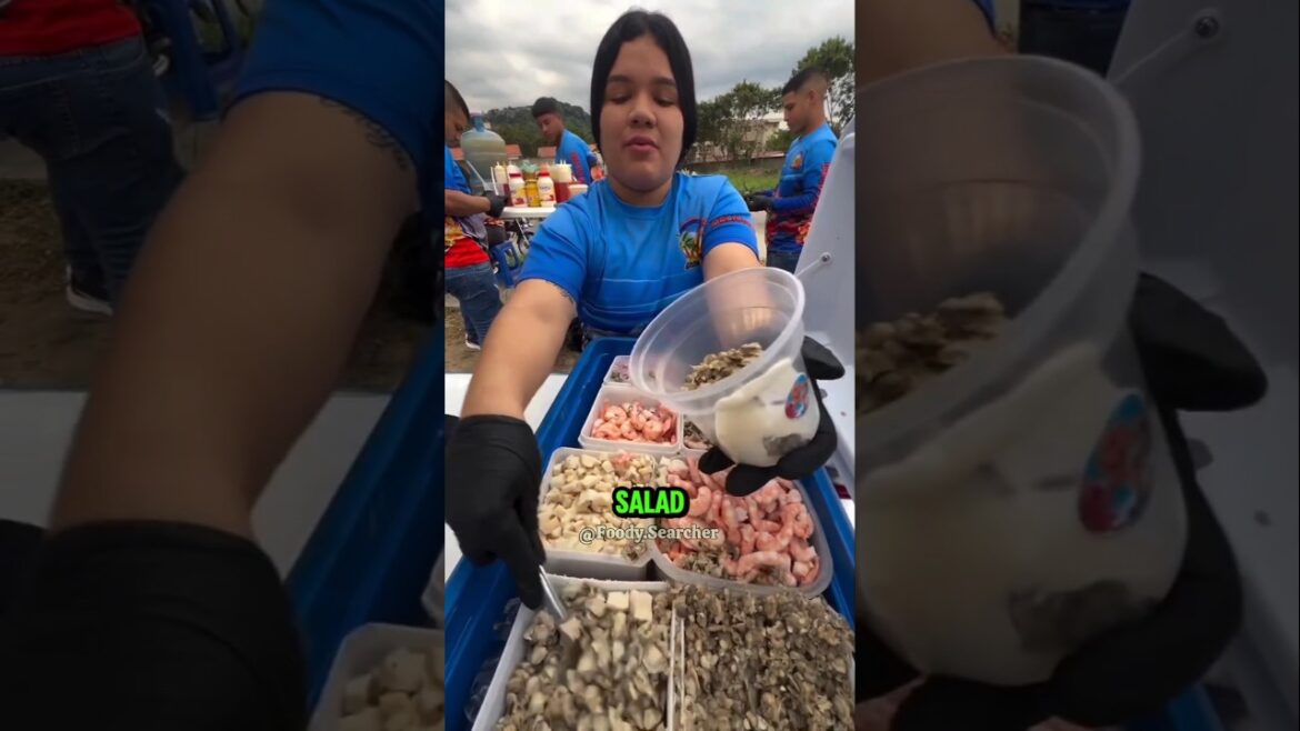 The Most Unique Seafood Salad from Venezuela!