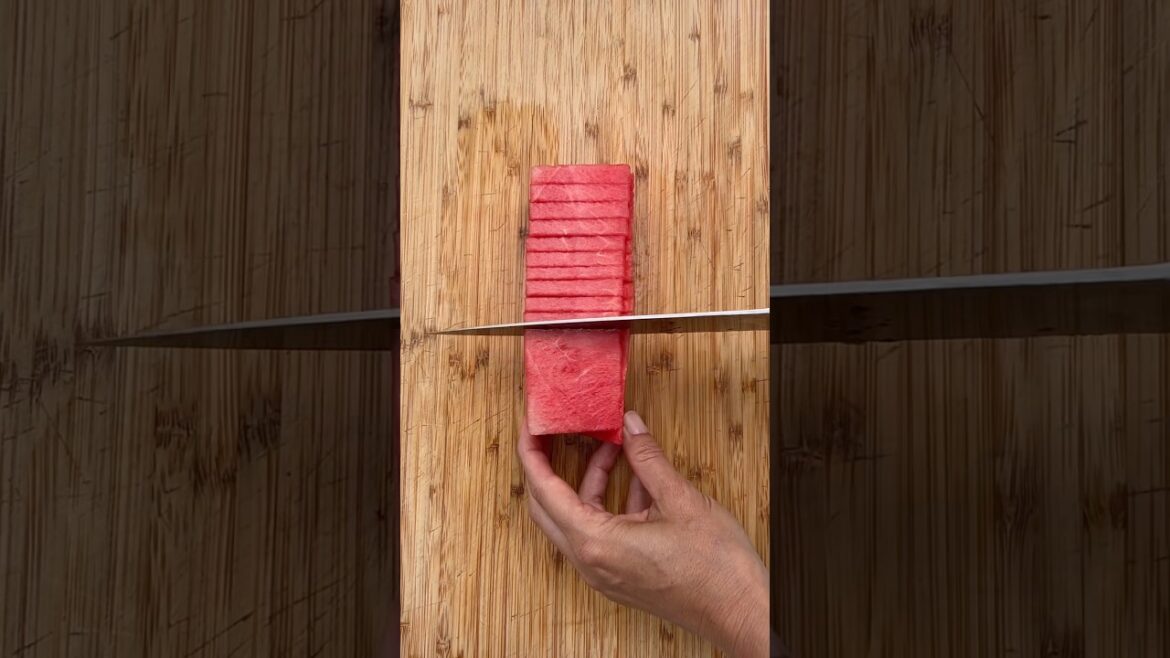 THIS Watermelon Salad #watermelon