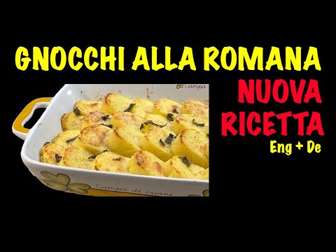 GNOCCHI ALLA ROMANA NUOVA RICETTA GNOCCHI ALLA ROMANA NUOVA RICETTA