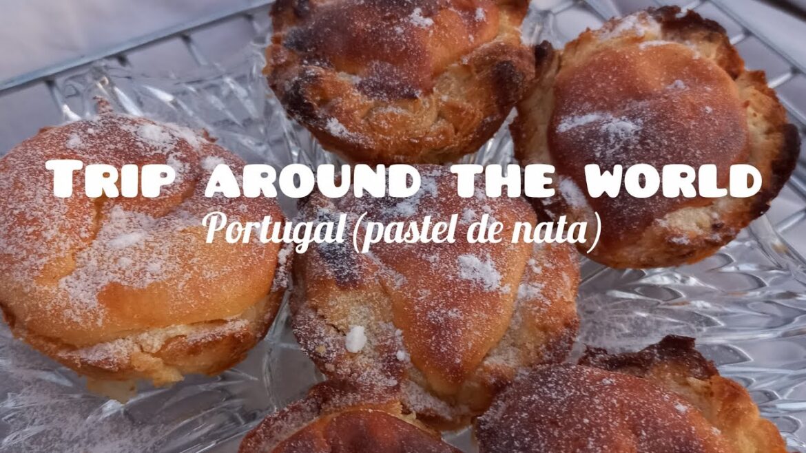 "Pastel de Nata | Portuguese Custard Tarts Recipe (Easy & Authentic)"