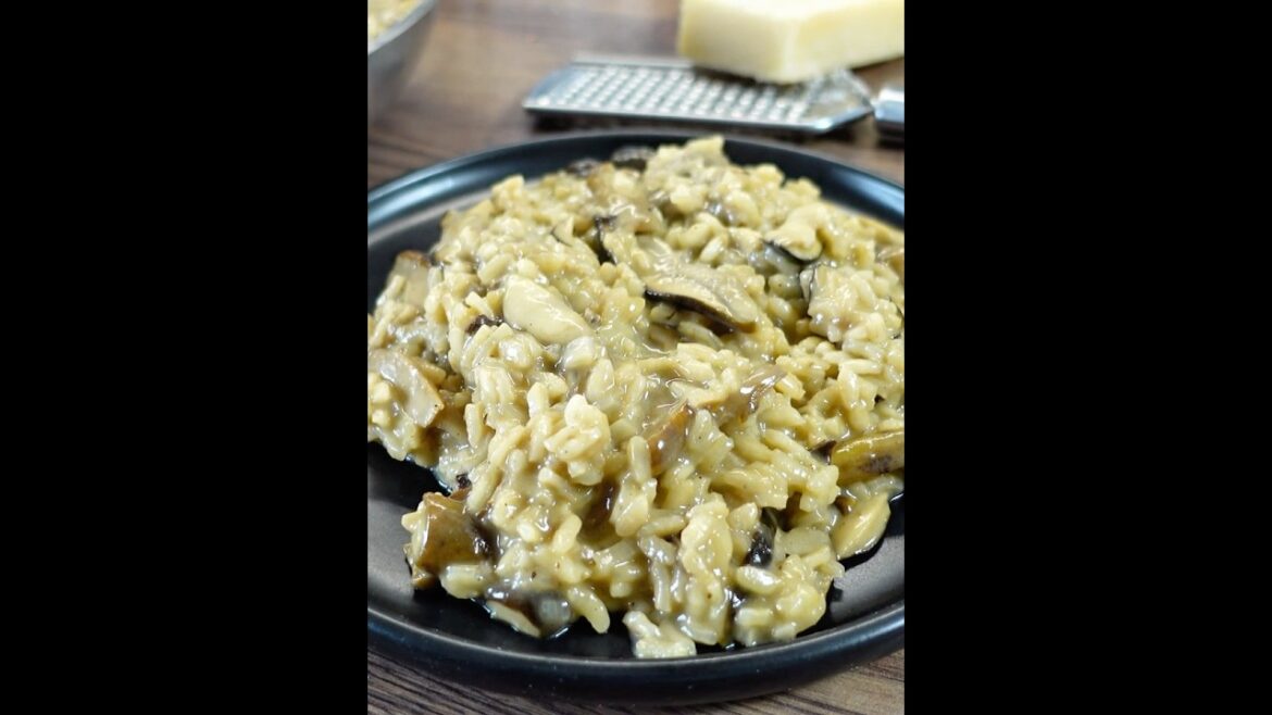 Creamy Italian Mushroom Risotto | Authentic & Easy Recipe Creamy Italian Mushroom Risotto | Authentic & Easy Recipe