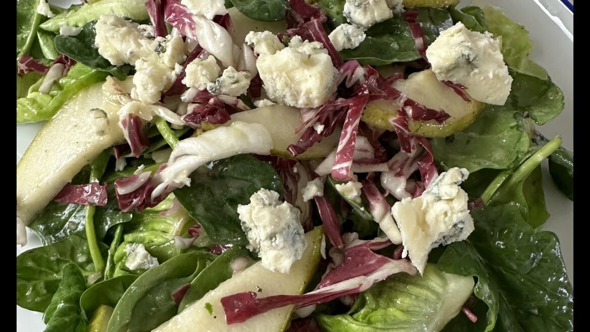 Spinach Salad with Pear Thyme Vinaigrette – From a Cookbook – Summer 2025, Episode 7 Spinach Salad with Pear Thyme Vinaigrette - From a Cookbook - Summer 2025, Episode 7