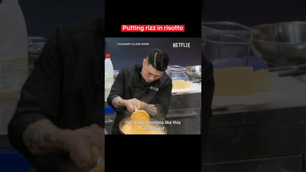 Oddly satisfying video of #NapoliMatfia making risotto #cooking #CulinaryClassWars #Netflix Oddly satisfying video of #NapoliMatfia making risotto #cooking #CulinaryClassWars #Netflix