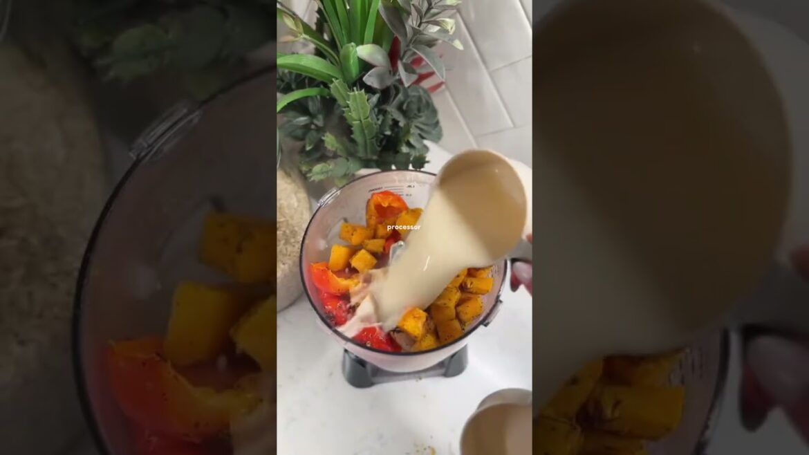 ROASTED RED PEPPER & BUTTERNUT SQUASH SOUP!!! There is nothing like making something homemade ROASTED RED PEPPER & BUTTERNUT SQUASH SOUP!!! There is nothing like making something homemade