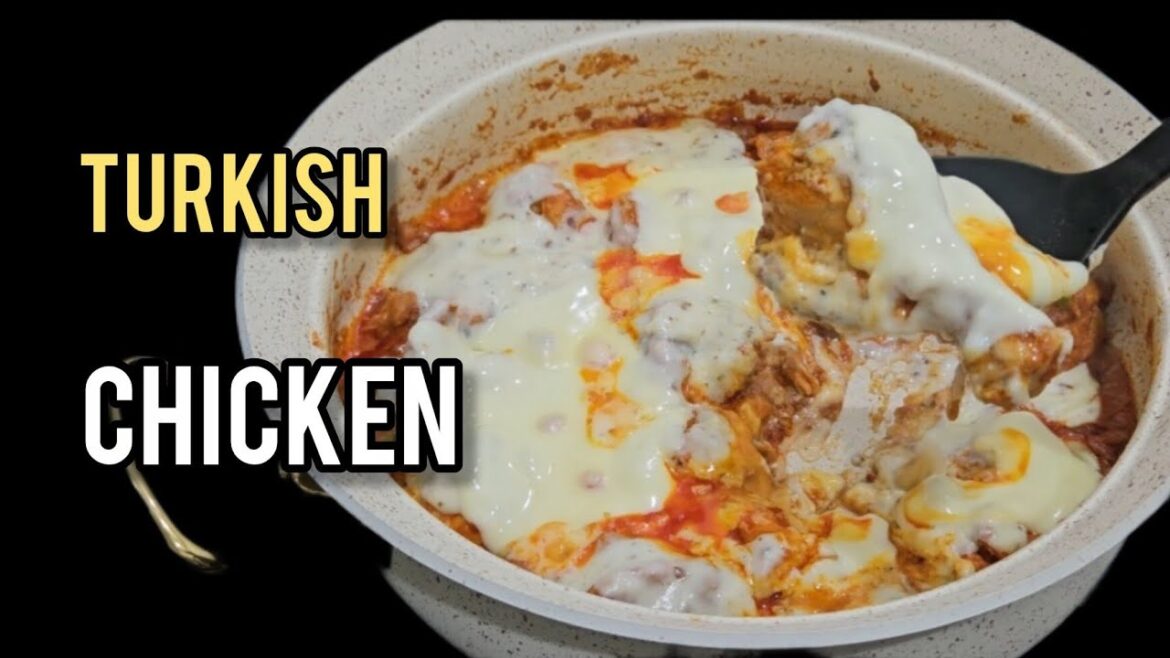 TURKISH STYLE CHICKEN RECIPE |CREAMY TURKISH CHICKEN |AUTHENTIC TURKISH CHICKEN CURRY |4K #foryou TURKISH STYLE CHICKEN RECIPE |CREAMY TURKISH CHICKEN |AUTHENTIC TURKISH CHICKEN CURRY |4K #foryou