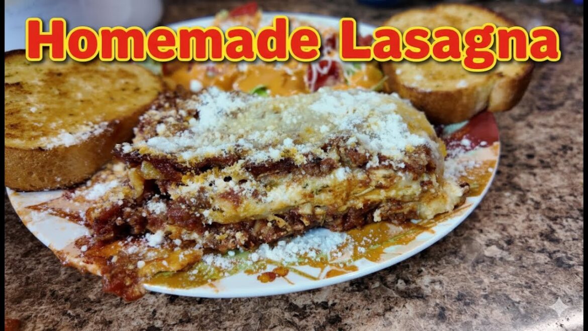 World's Creamiest Homemade Lasagna Recipe