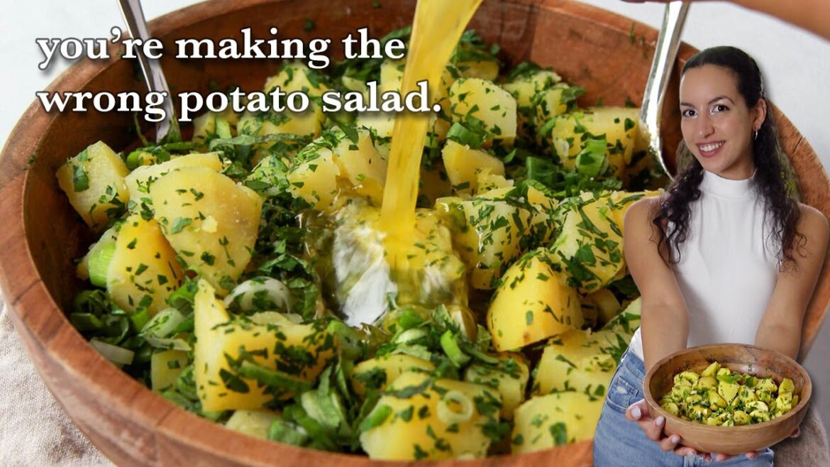 The Mediterranean Potato Salad I bring to every party (max flavor, no mayo!)