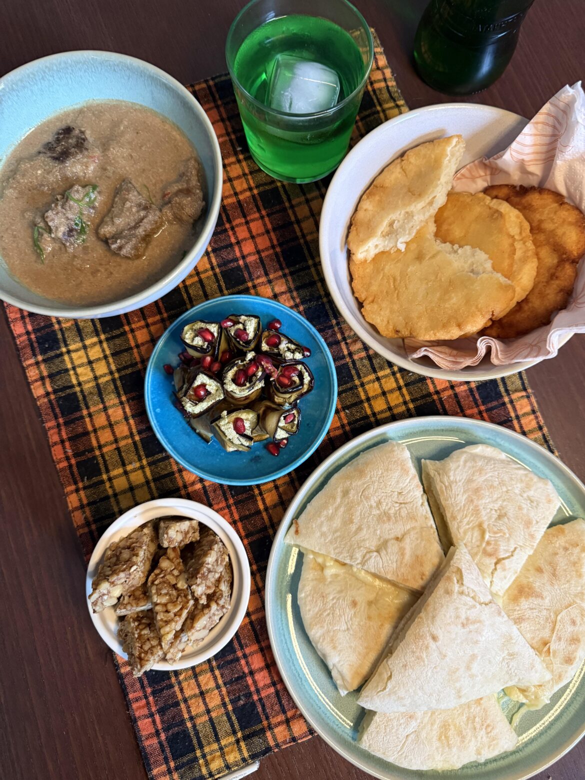 Made a Georgian dinner in Austria with recipes from my Georgian friend!
